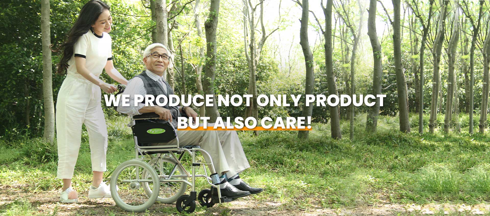We produce not only product, but also care.