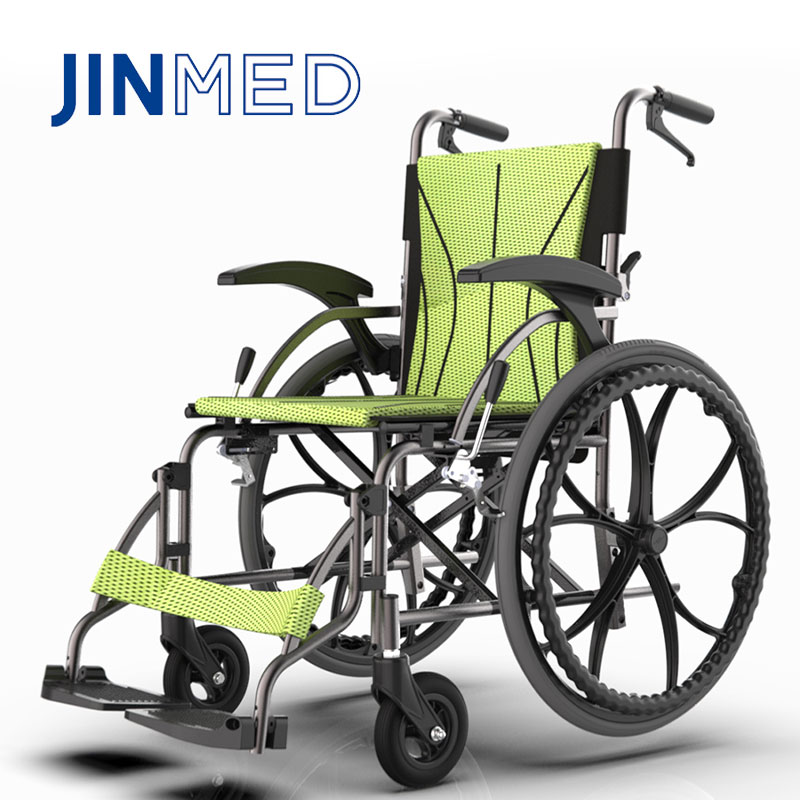 Folding lightweight aluminum manual wheelchair cheap
