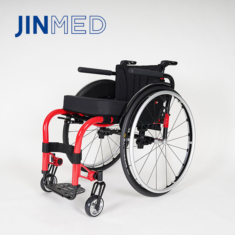 Aluminum alloy with carbon fiber side guard active sport wheelchair NA433