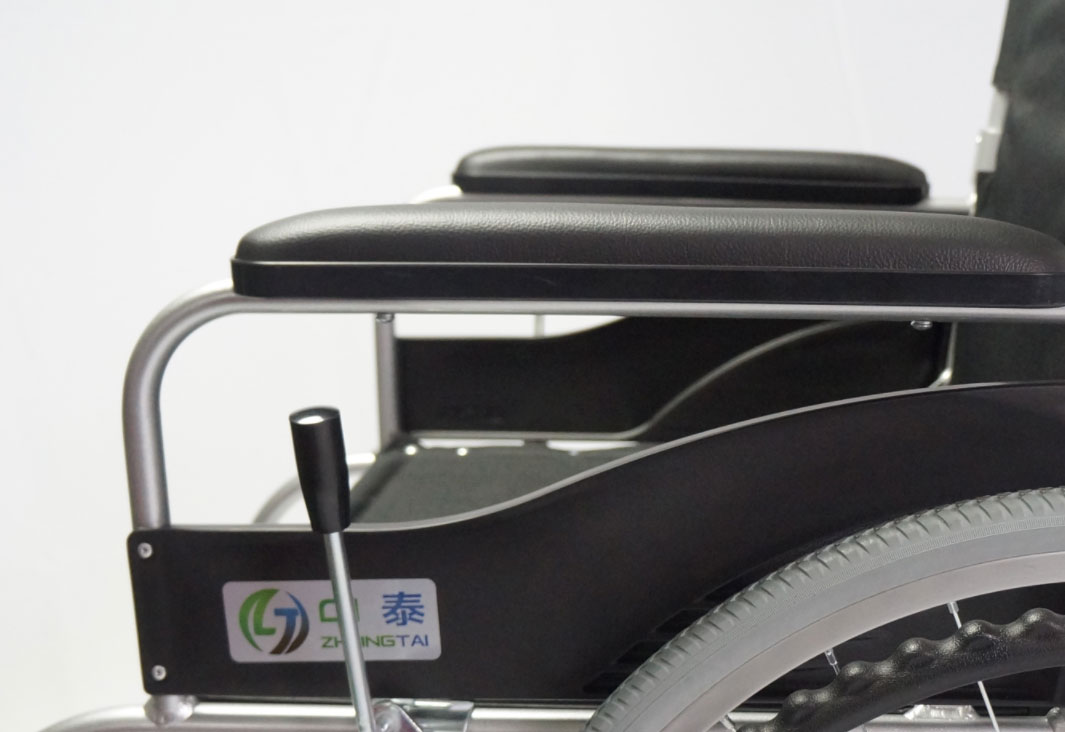 Hospital adjustable manual foldable wheelchair ZTA168