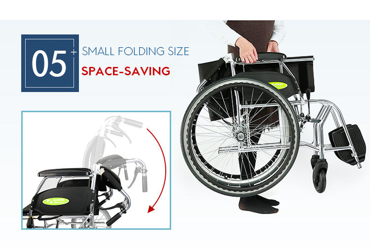 lightweight aluminum manual wheelchair Product picture